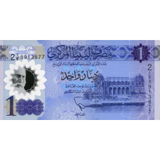 PN85 Libya - 1 Dinar Year ND (2019)